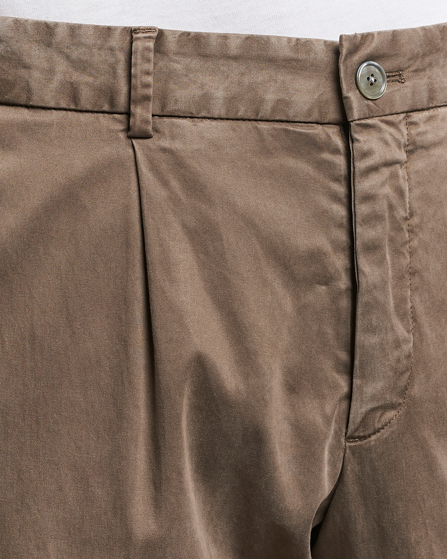 Herre | Jakkesæt | BOSS BLACK | Hanry Cotton Suit Open Brown