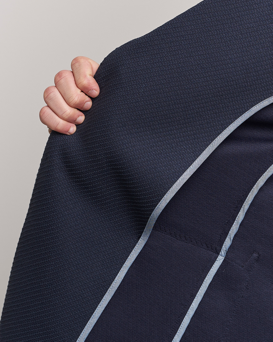 Herre | Blazere & jakker | BOSS BLACK | Hanry Structured Jersey Blazer Dark Blue