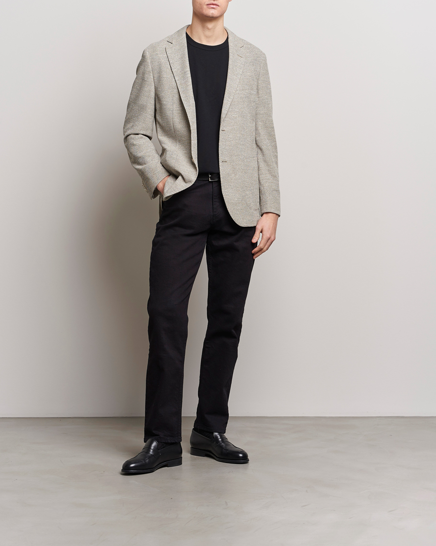 Herre | Blazere & jakker | BOSS BLACK | Jaye Regular Fit Jersey Blazer Light Beige