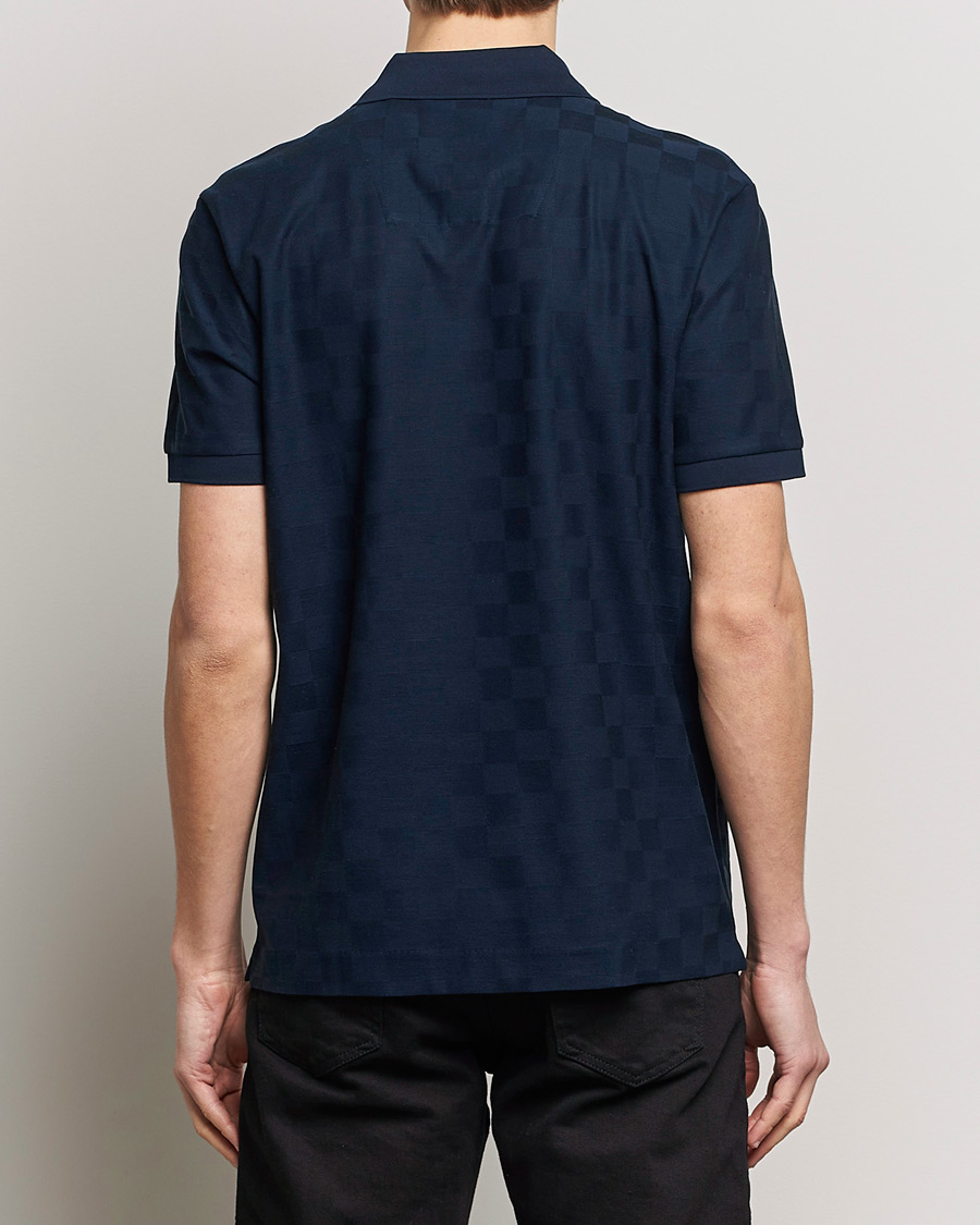 Herre | Polotrøjer | BOSS BLACK | Porsche Parlay Jersey Piké Dark Blue