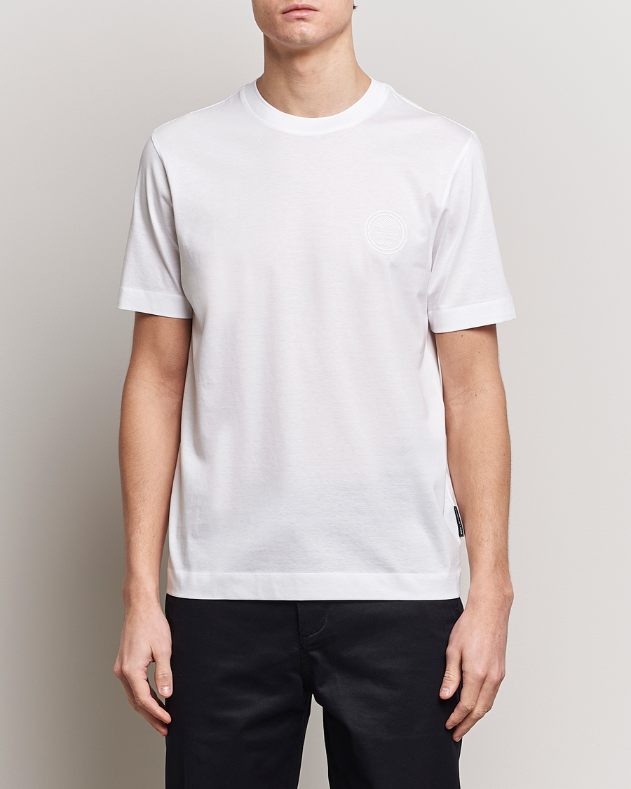 Herre | Kortærmede t-shirts | BOSS BLACK | Porsche Thompson T-Shirt White