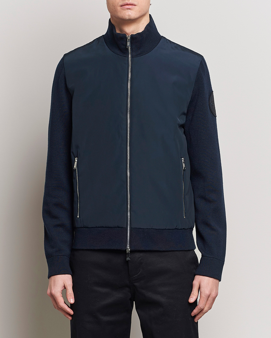 Herre | BOSS BLACK | BOSS BLACK | Porsche Papillon Hybrid Jacket Dark Blue