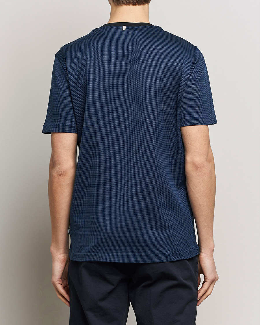 Herre | T-Shirts | BOSS BLACK | Tiburt Crew Neck T-Shirt Dark Blue
