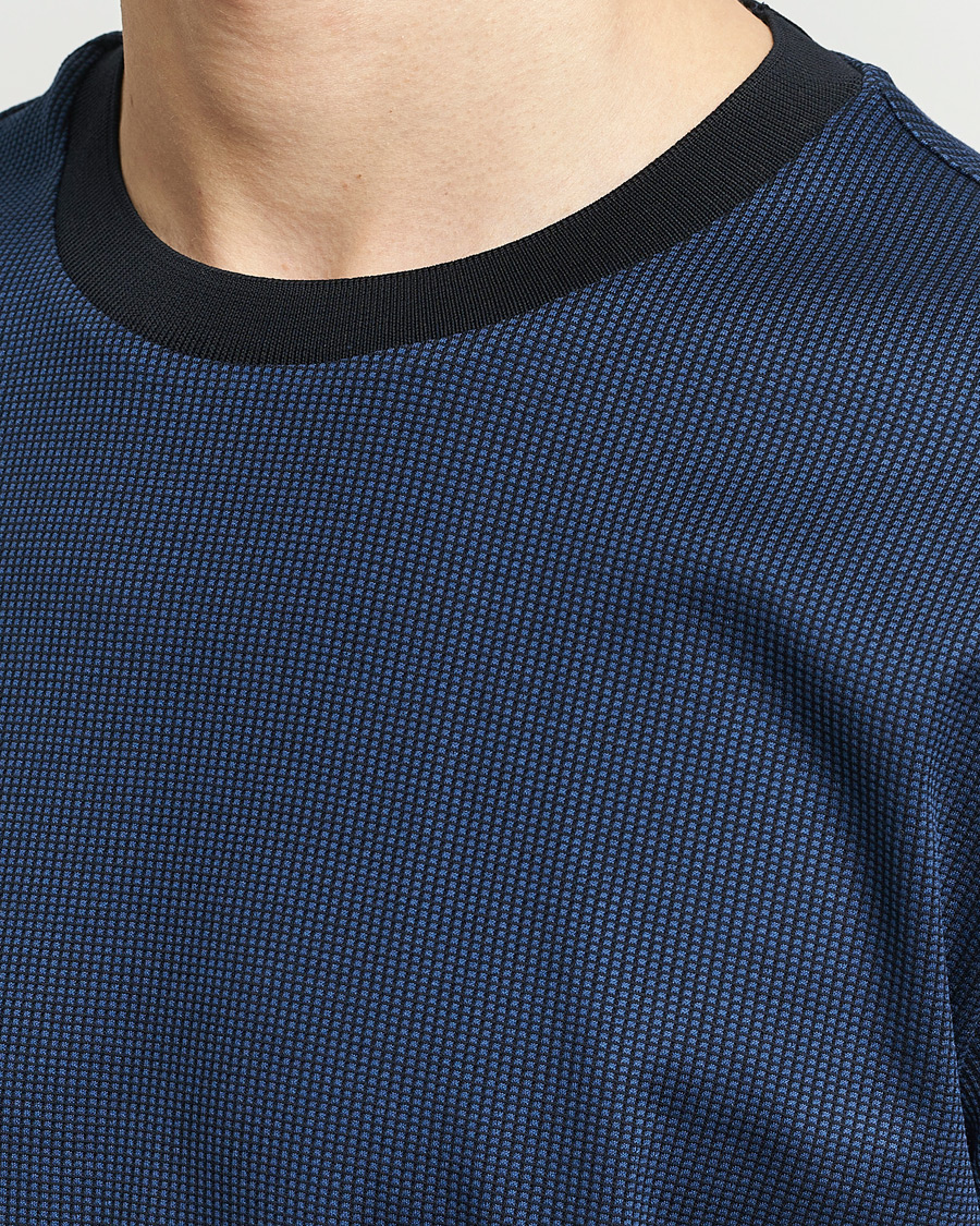 Herre | T-Shirts | BOSS BLACK | Tiburt Crew Neck T-Shirt Dark Blue