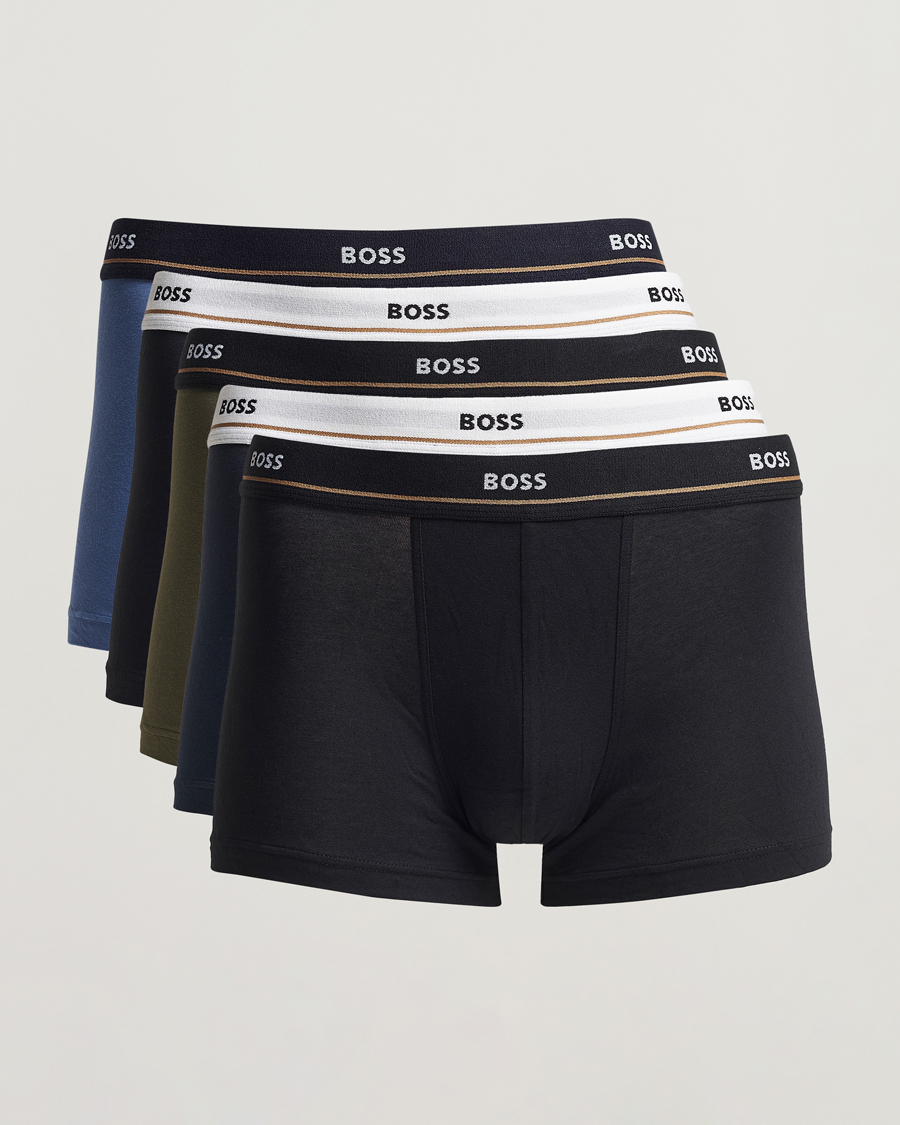 Herre | Undertøj | BOSS BLACK | 5-Pack Trunk Black/Blue/Green
