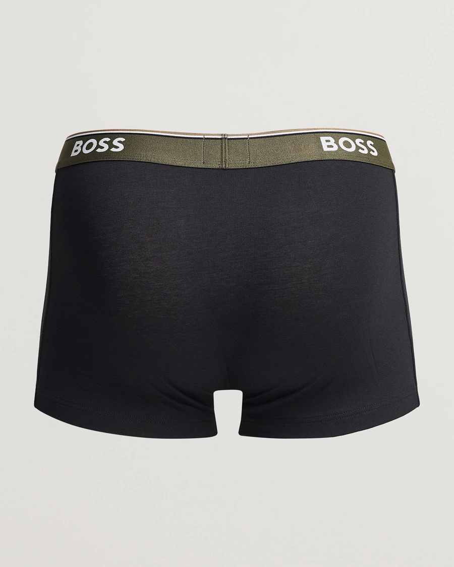Herre | Boxershorts | BOSS BLACK | 3-Pack Trunk Black