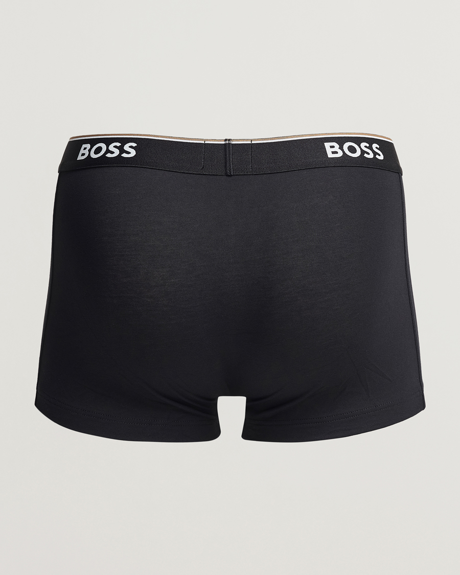 Herre | Boxershorts | BOSS BLACK | 3-Pack Trunk Black/Blue/Green