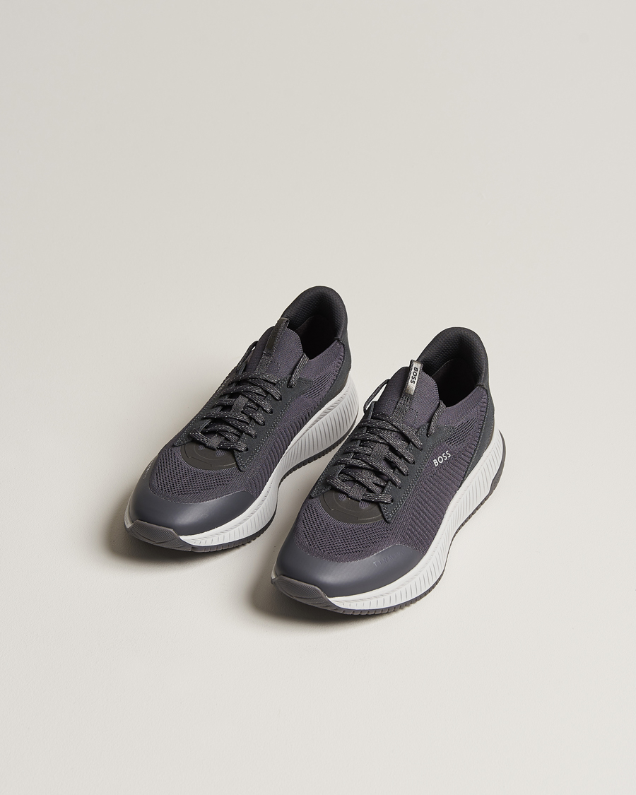 Herre | BOSS BLACK | BOSS BLACK | Titanium Evo Sneaker Grey