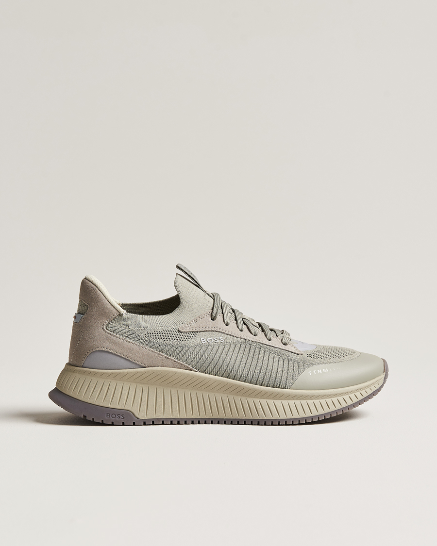 Herre | BOSS BLACK Titanium Evo Sneaker Open Grey | BOSS BLACK | Titanium Evo Sneaker Open Grey