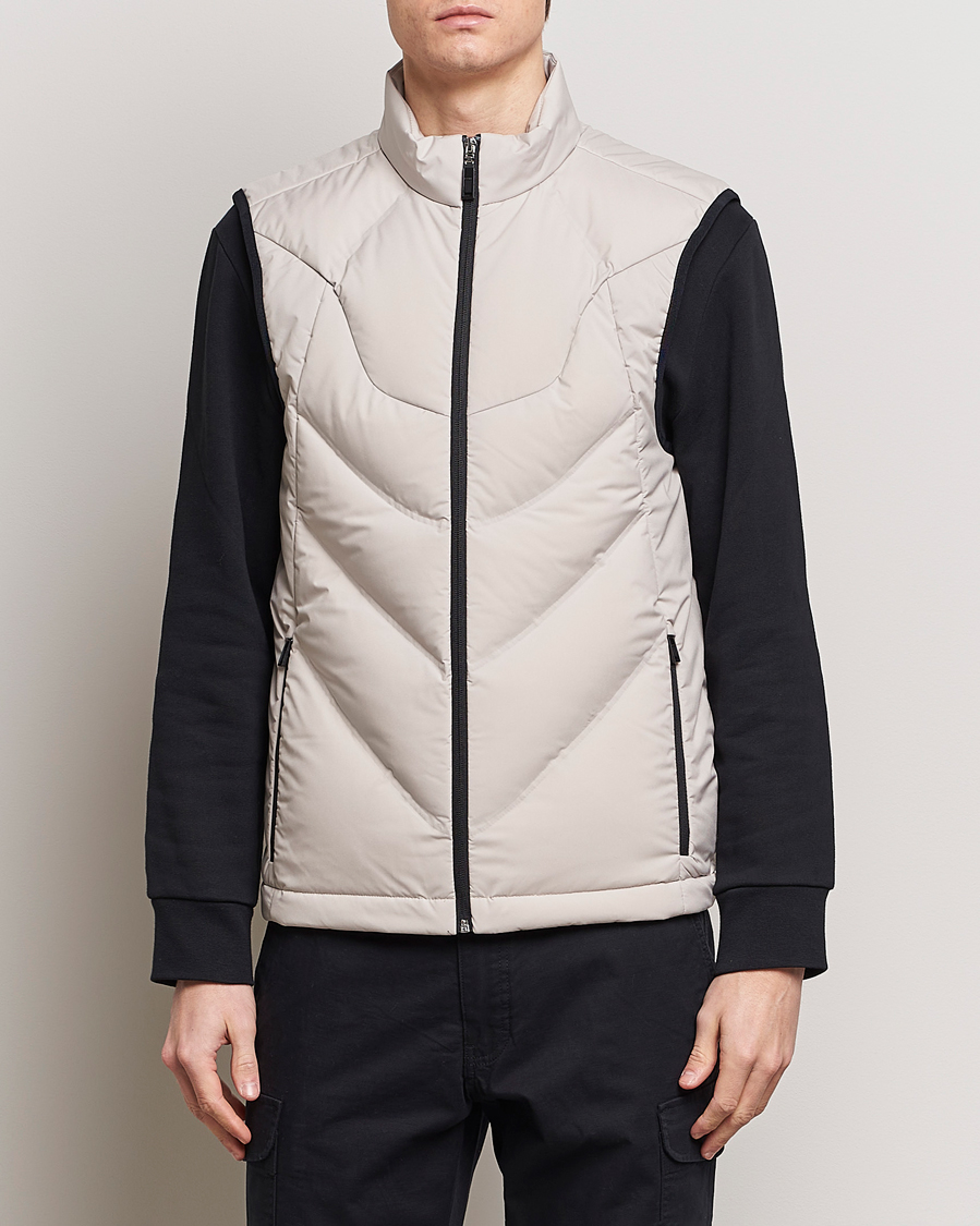 Herre | Jakker | BOSS GREEN | Titanium Vest Light Beige