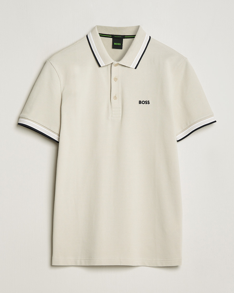 Herre | Polotrøjer | BOSS GREEN | Paddy Piké Light Beige