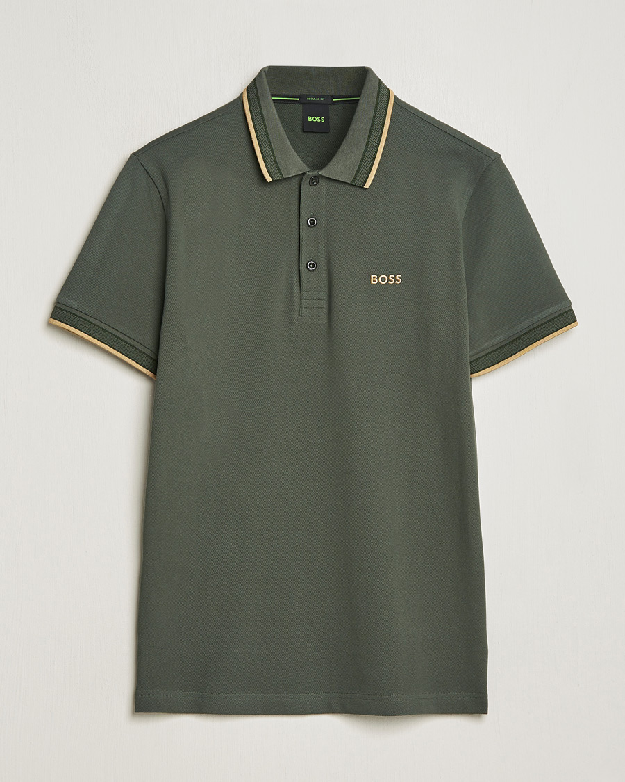 Herre | Polotrøjer | BOSS GREEN | Paddy Piké Open Green