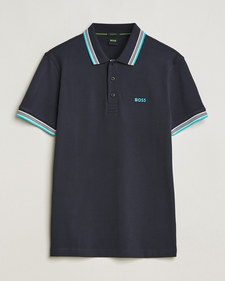 Herre | Polotrøjer | BOSS GREEN | Paddy Piké Dark Blue