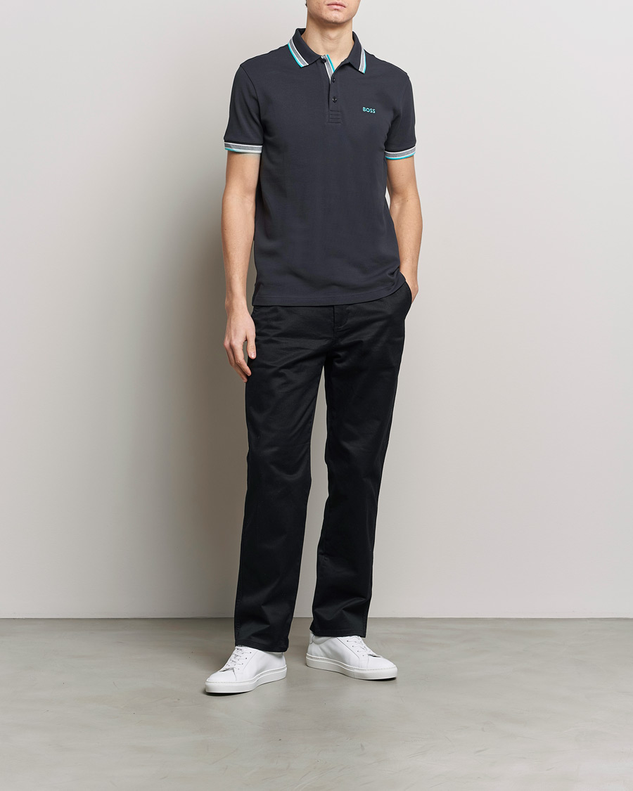 Herre | Polotrøjer | BOSS GREEN | Paddy Piké Dark Blue