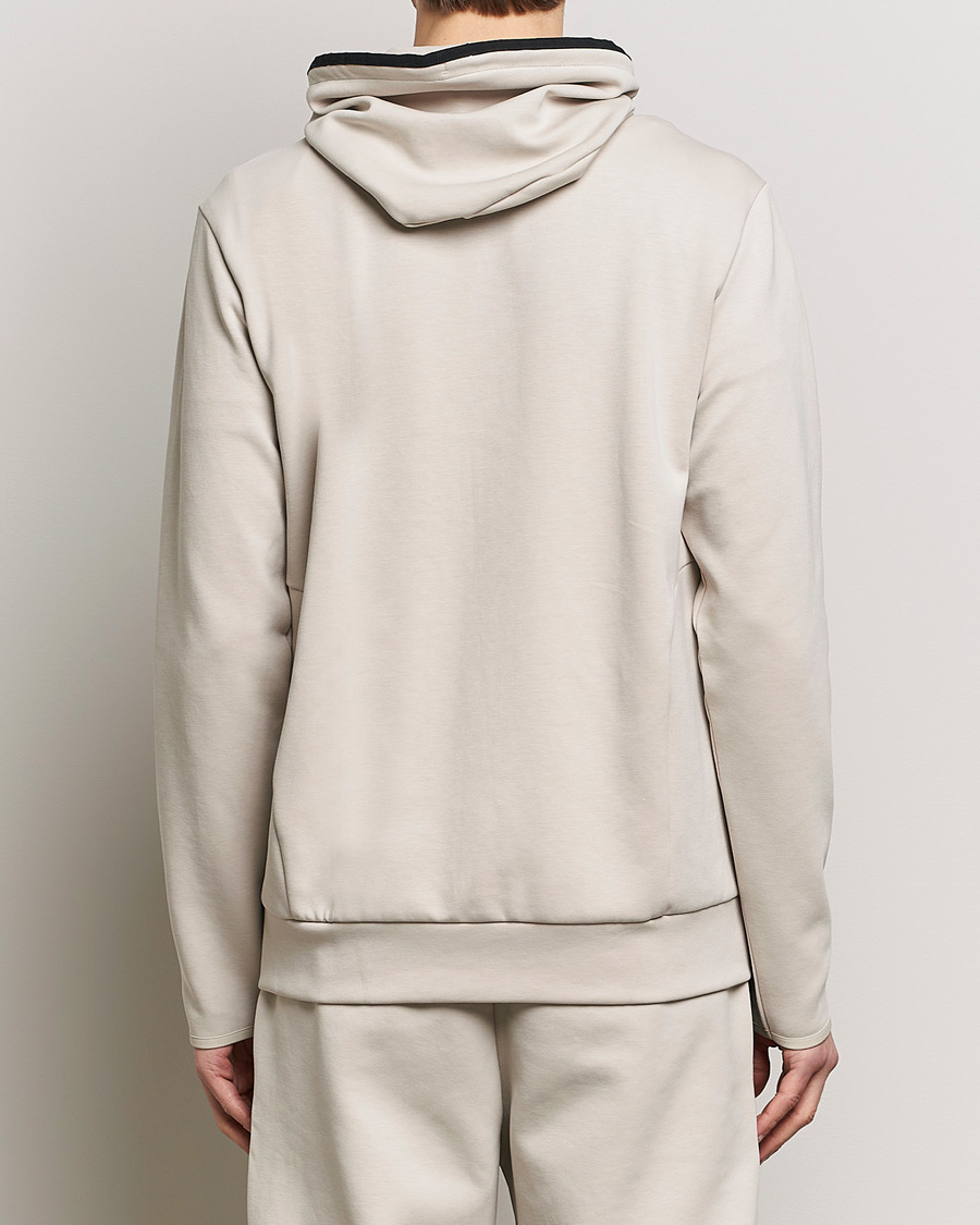 Herre | Trøjer | BOSS GREEN | Saggy Full-Zip Hoodie Light Beige