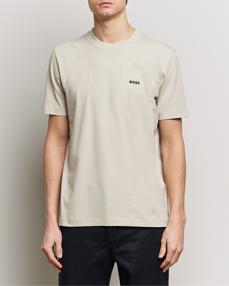 Herr |  | BOSS GREEN | Crew Neck T-Shirt Light Beige