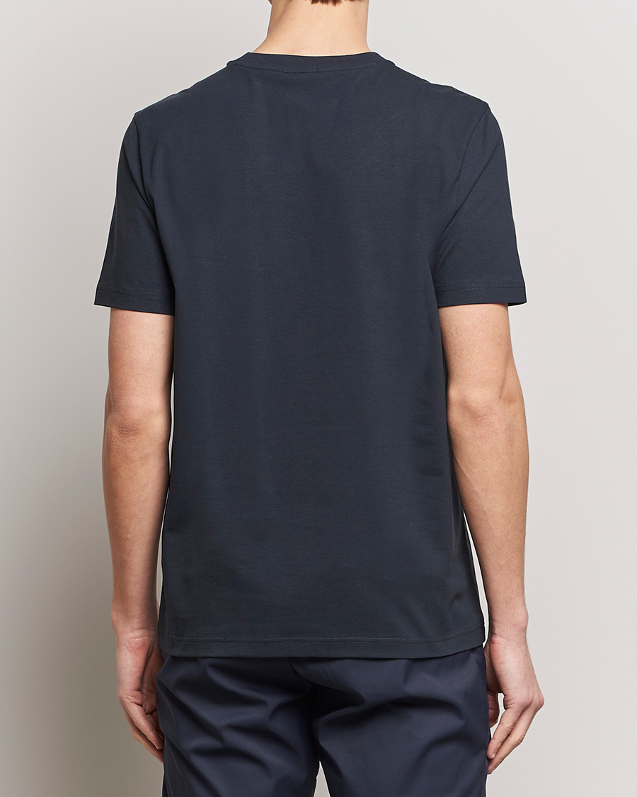 Herre | T-Shirts | BOSS GREEN | Crew Neck T-Shirt Dark Blue