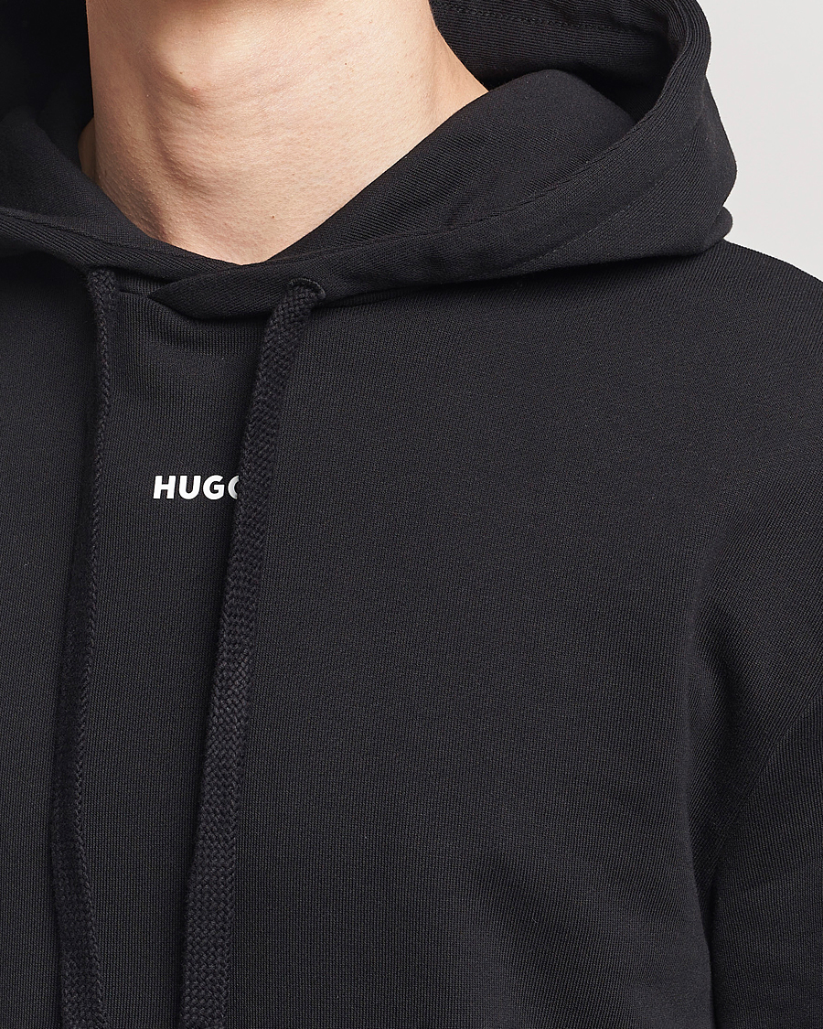 Herre | Trøjer | HUGO | Dapo Logo Hoodie Black