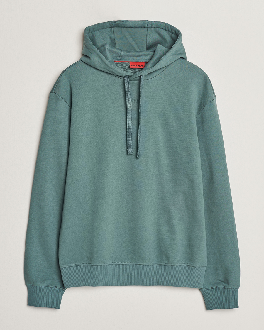 Herre | Trøjer | HUGO | Dapo Logo Hoodie Dark Green