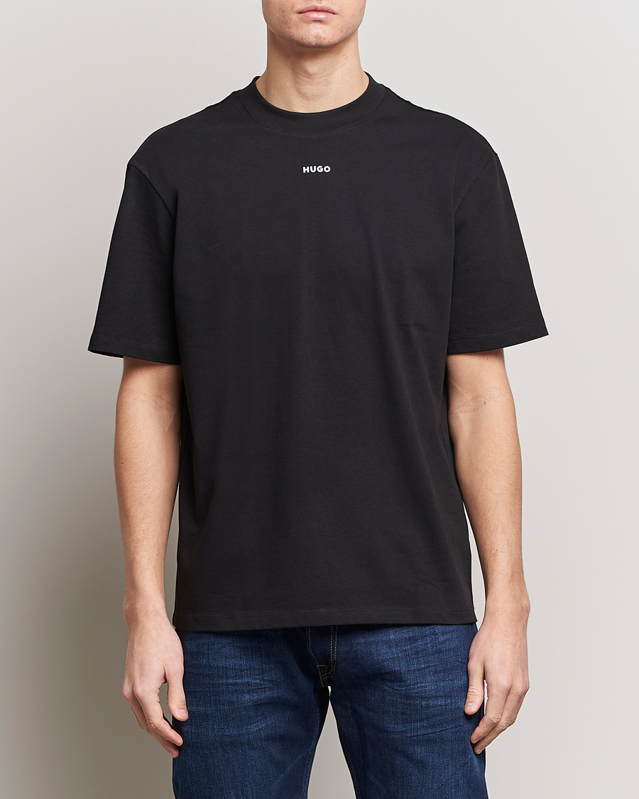Herre | Sorte t-shirts | HUGO | Dapolino T-Shirt Black