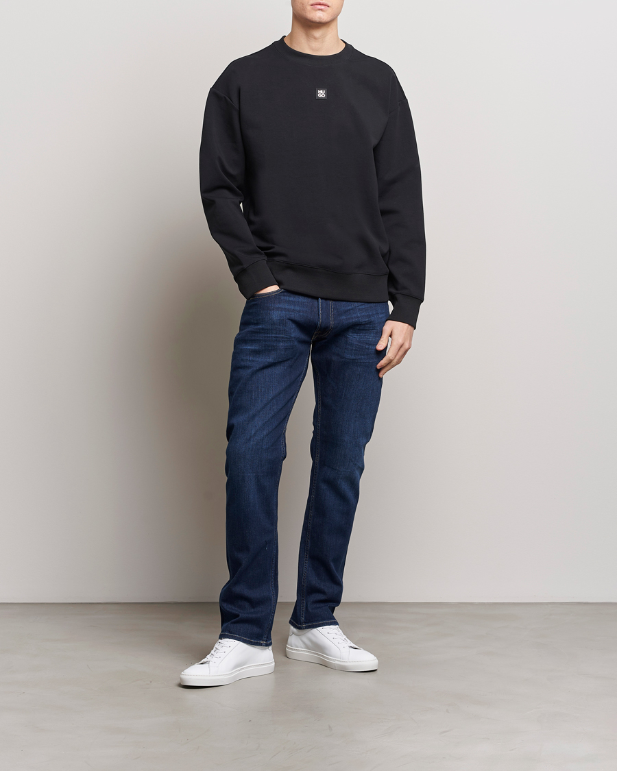 Herre | Trøjer | HUGO | Dettil Logo Sweatshirt Black