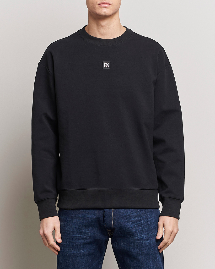 Herre | 20% udsalg | HUGO | Dettil Logo Sweatshirt Black