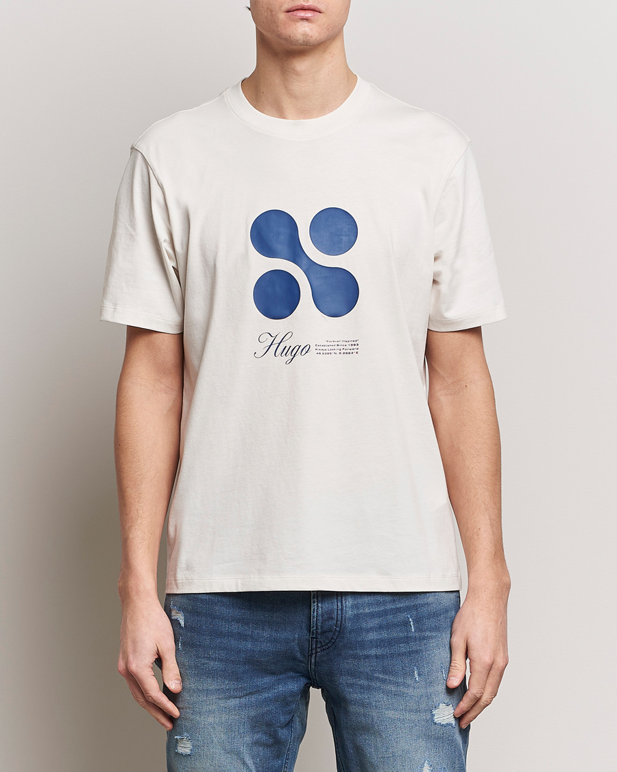 Herr |  | HUGO | Dooling Logo T-Shirt Open White