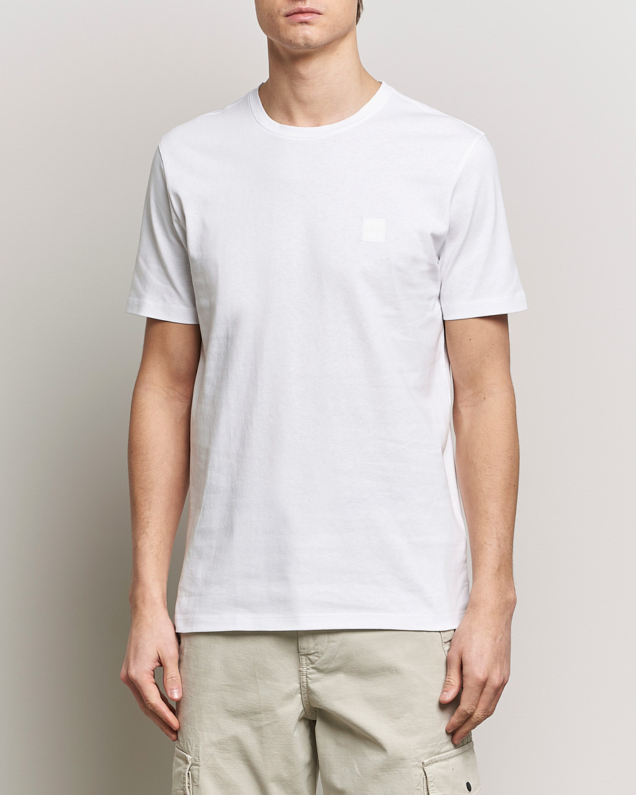 Herr |  | BOSS ORANGE | Tales Logo Crew Neck T-Shirt White