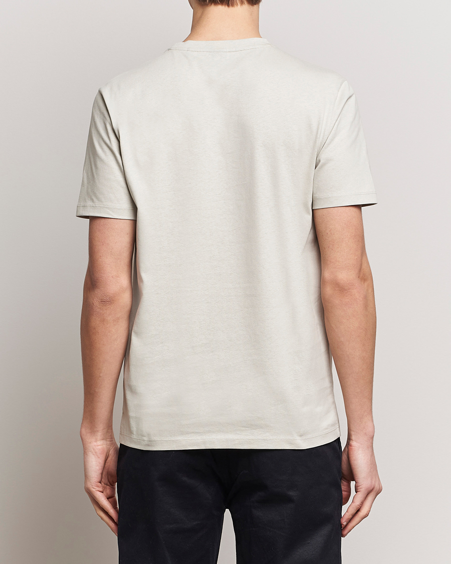 Herre | T-Shirts | BOSS ORANGE | Tales Logo Crew Neck T-Shirt Light Beige