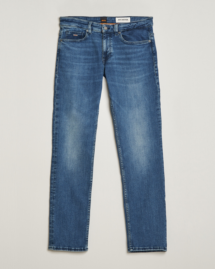 Herre |  | BOSS ORANGE | Delaware Slim Fit Stretch Jeans Bright Blue