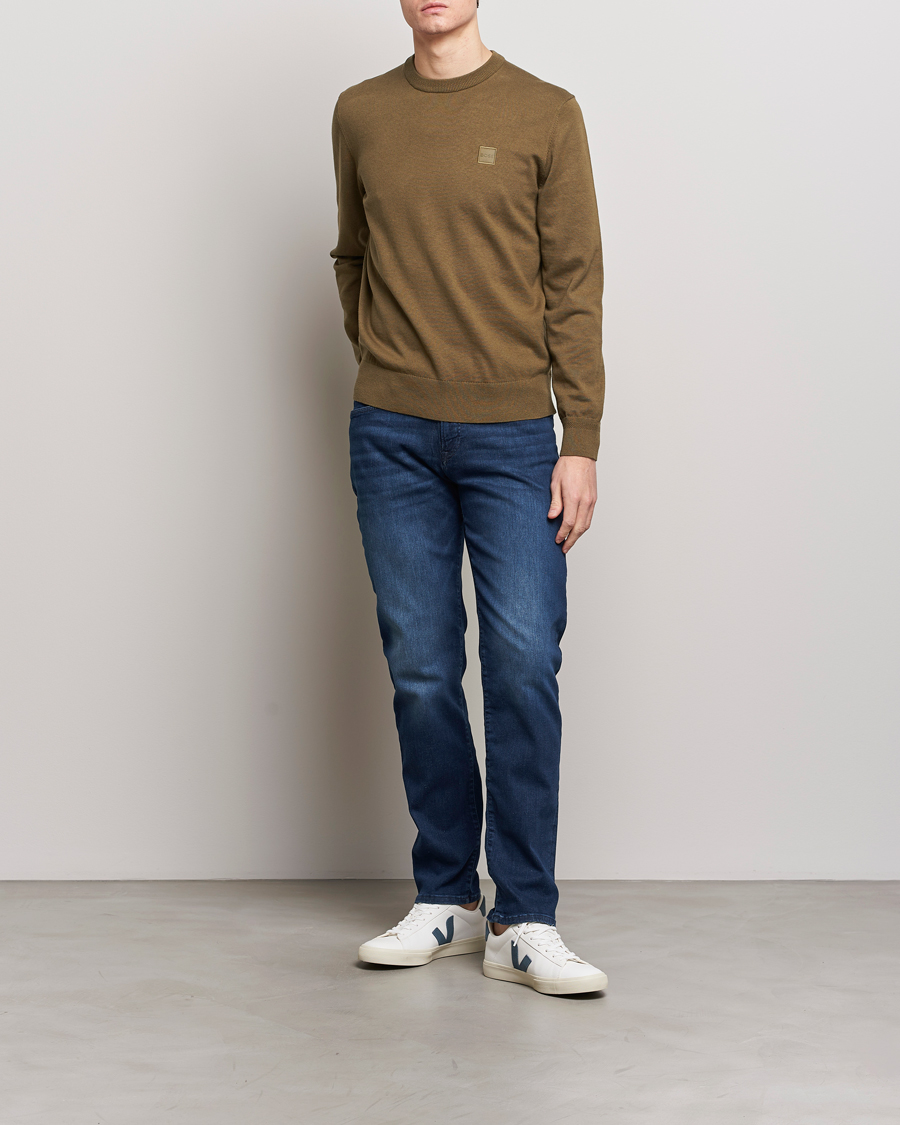 Herre | Jeans | BOSS ORANGE | Re.Maine Regular Fit Stretch Jeans Blue