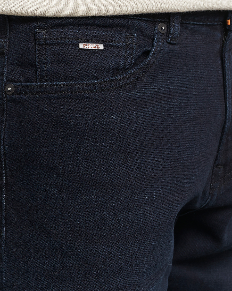 Herre | Jeans | BOSS ORANGE | Re.Maine Regular Fit Stretch Jeans Dark Blue