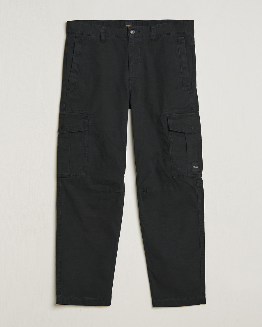Herre | Bukser | BOSS ORANGE | Sisla 5-Pocket Cargo Pants Black