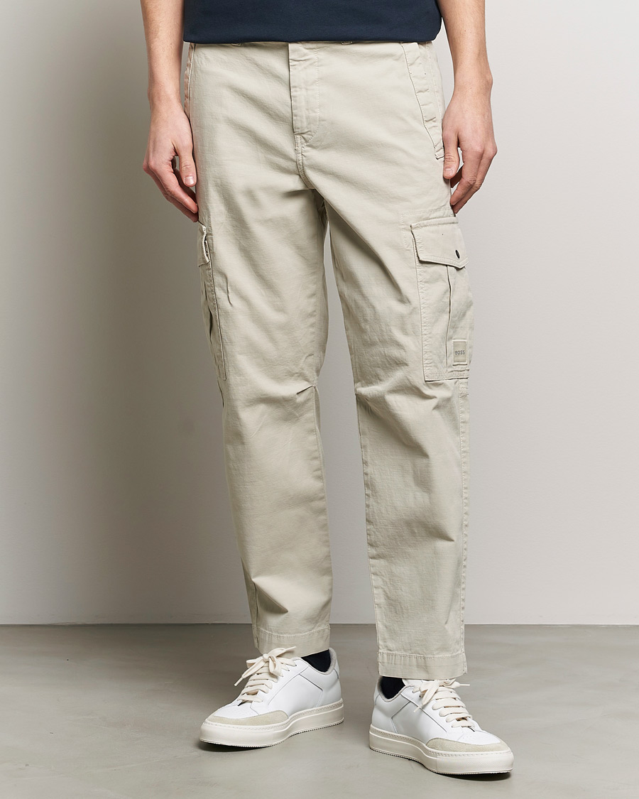 Herre | Tøj | BOSS ORANGE | Sisla 5-Pocket Cargo Pants Light Beige