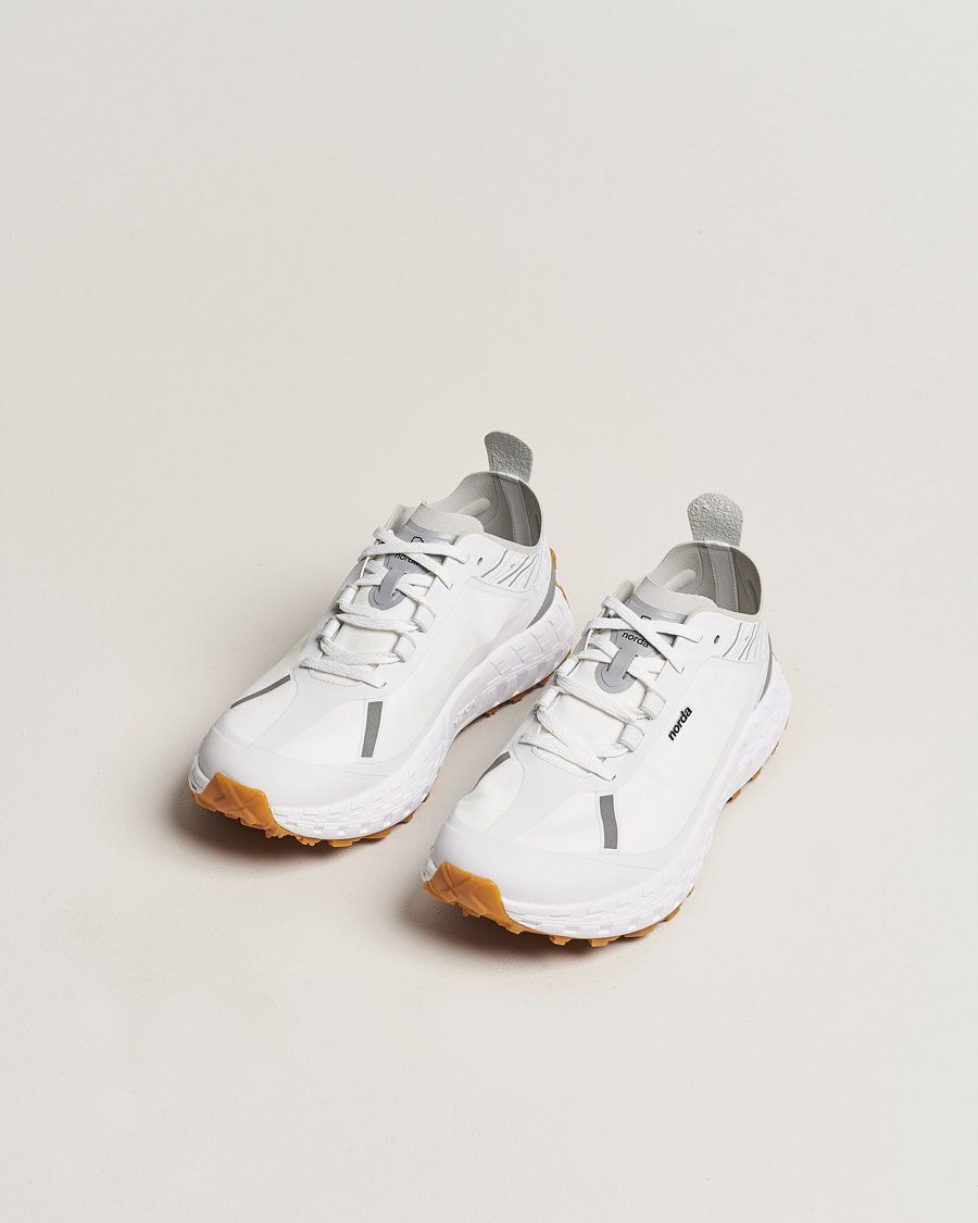 Herre | Sko | Norda | 001 Running Sneakers White/Gum