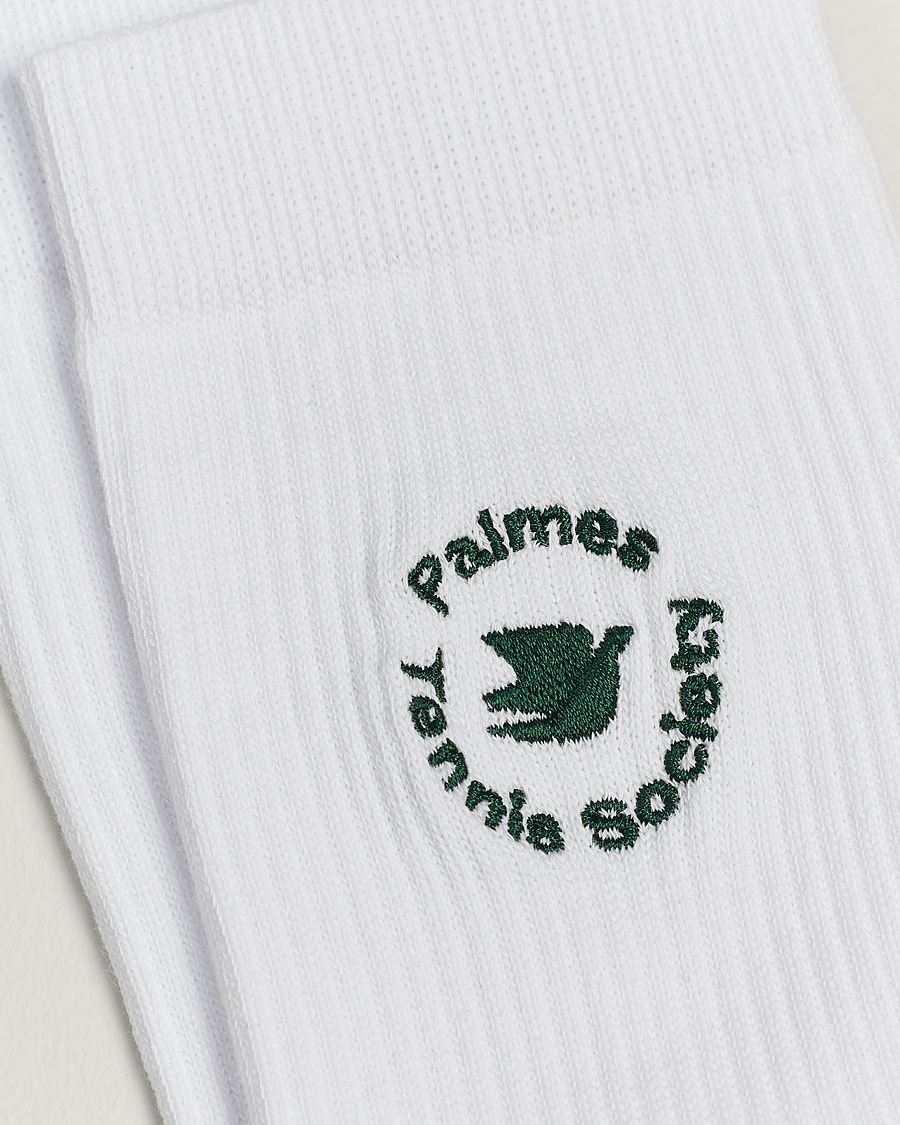 Herre | Wardrobe basics | Palmes | 2-Pack Low Socks White
