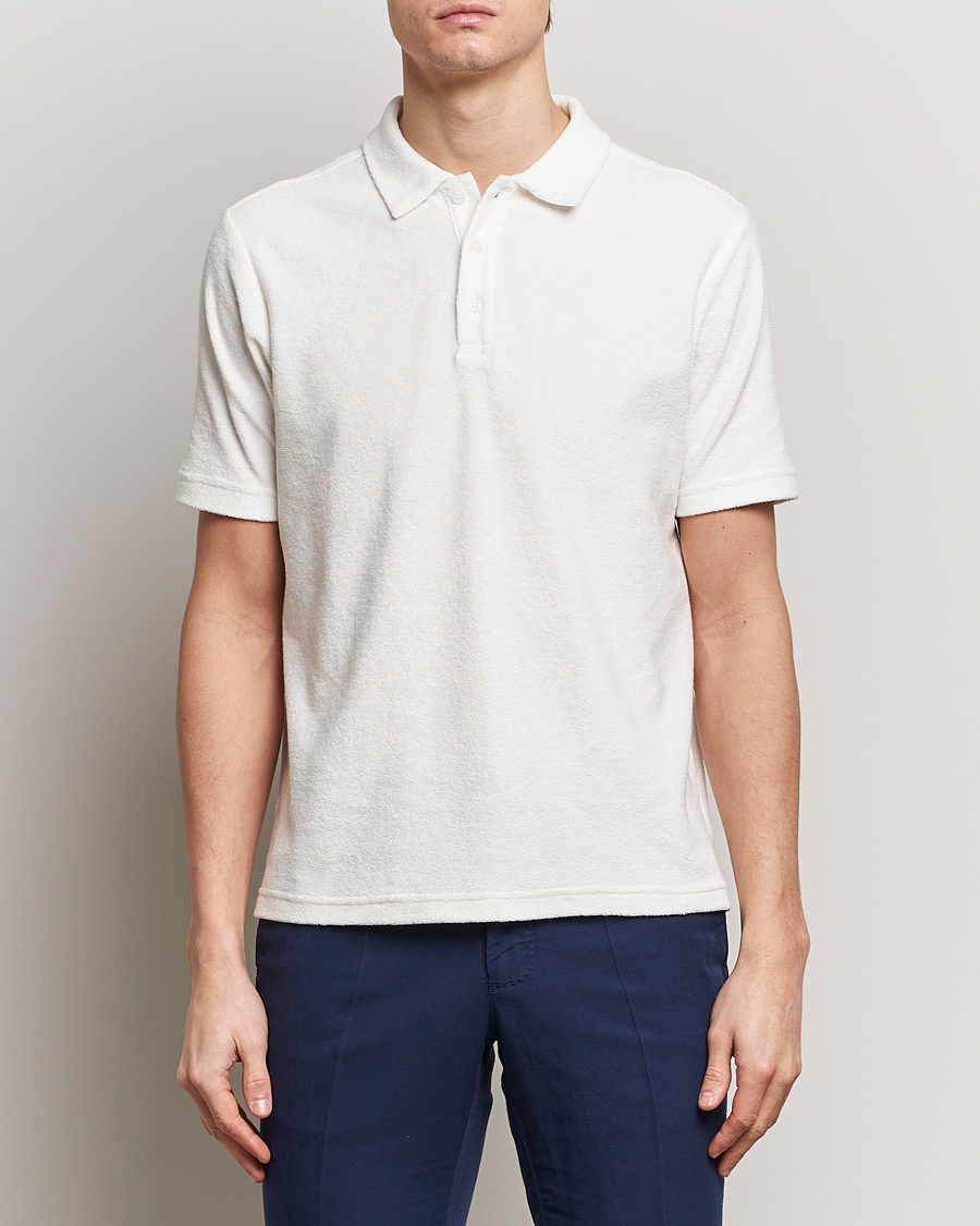 Herre |  | Zanone | Terry Cotton Polo White