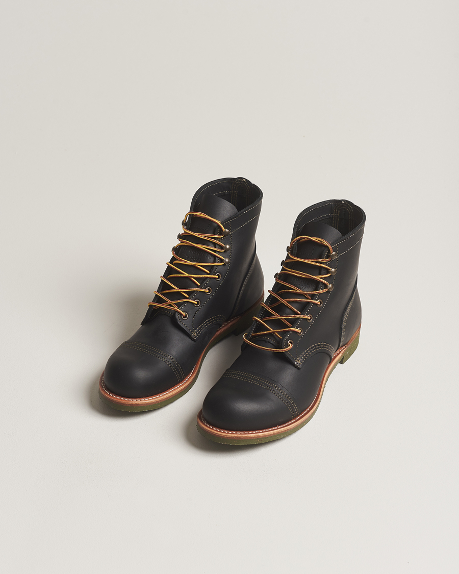 Herre | Sorte støvler | Red Wing Shoes | Iron Ranger Riders Room Boot Black Harness