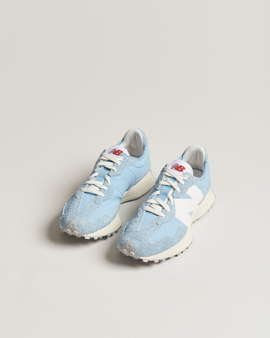 Herre | Sko i ruskind | New Balance | 327 Sneakers Chrome Blue