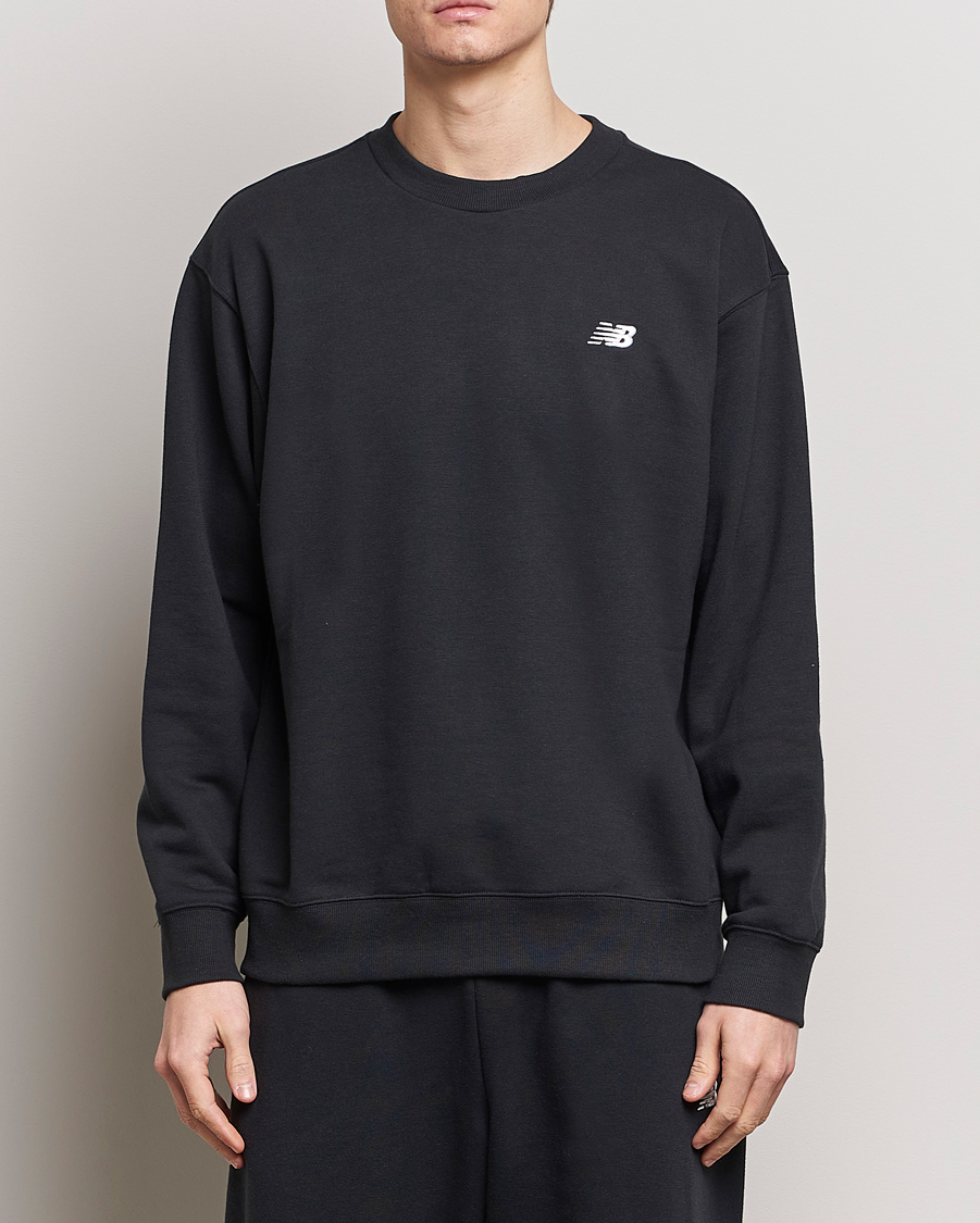 Herre | Trøjer | New Balance | Essentials French Terry Sweatshirt Black