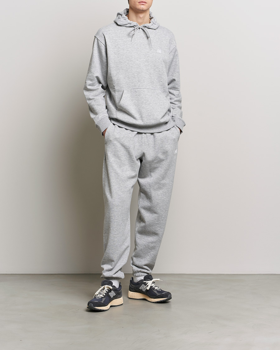 Herre | Trøjer | New Balance | Essentials French Terry Hoodie Athletic Grey