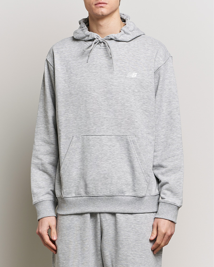 Herre | Hættetrøjer | New Balance | Essentials French Terry Hoodie Athletic Grey