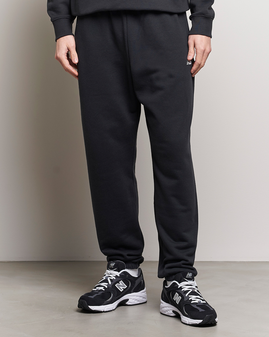 Men | Clothing | New Balance | Essentials French Terry Sweatpants Black