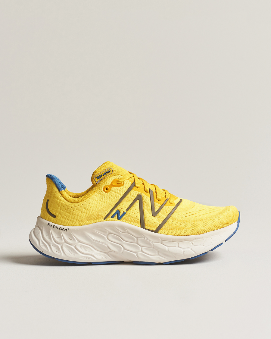Herre | New Balance Running Fresh Foam X More v4 Ginger Lemon | New Balance Running | Fresh Foam X More v4 Ginger Lemon