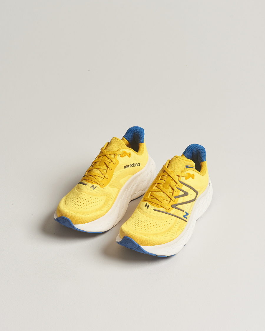 Herre | New Balance Running Fresh Foam X More v4 Ginger Lemon | New Balance Running | Fresh Foam X More v4 Ginger Lemon