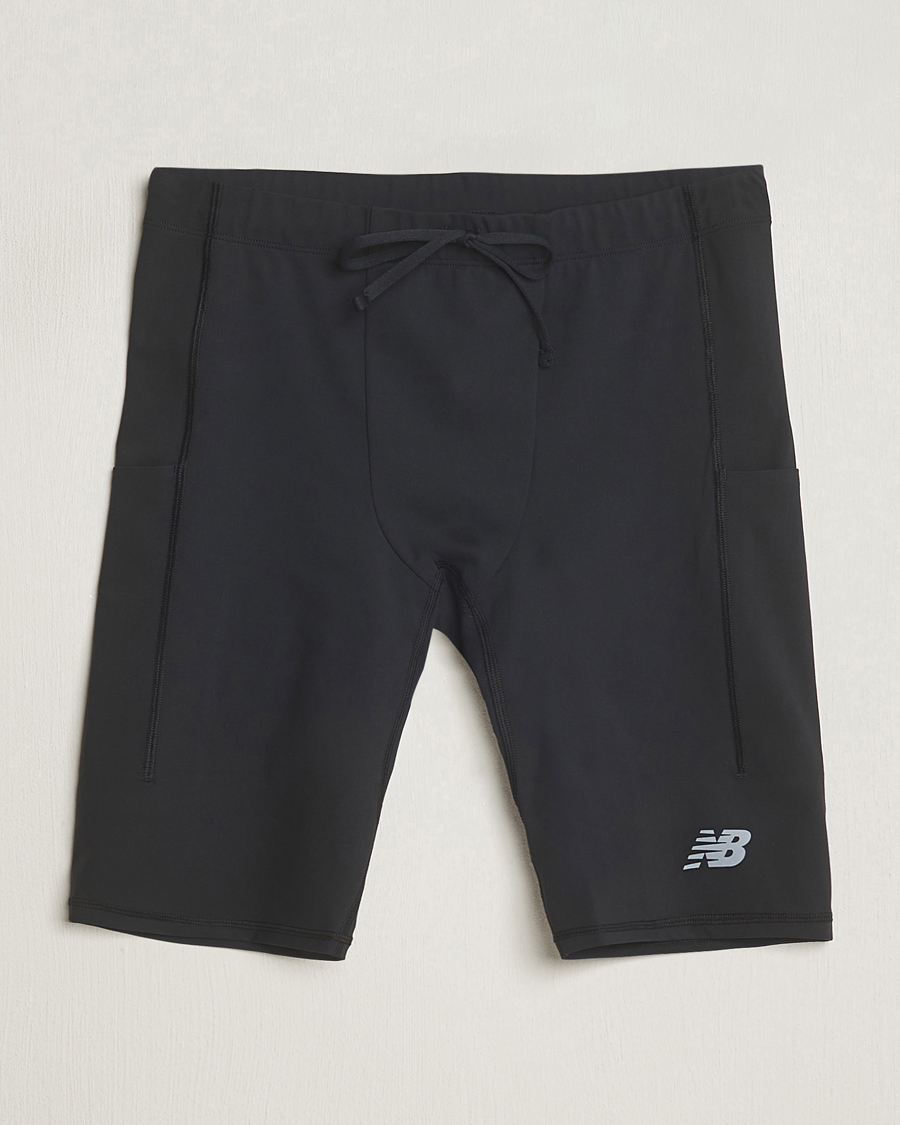 Herre | Shorts | New Balance Running | Athletics Run Half Tight Black
