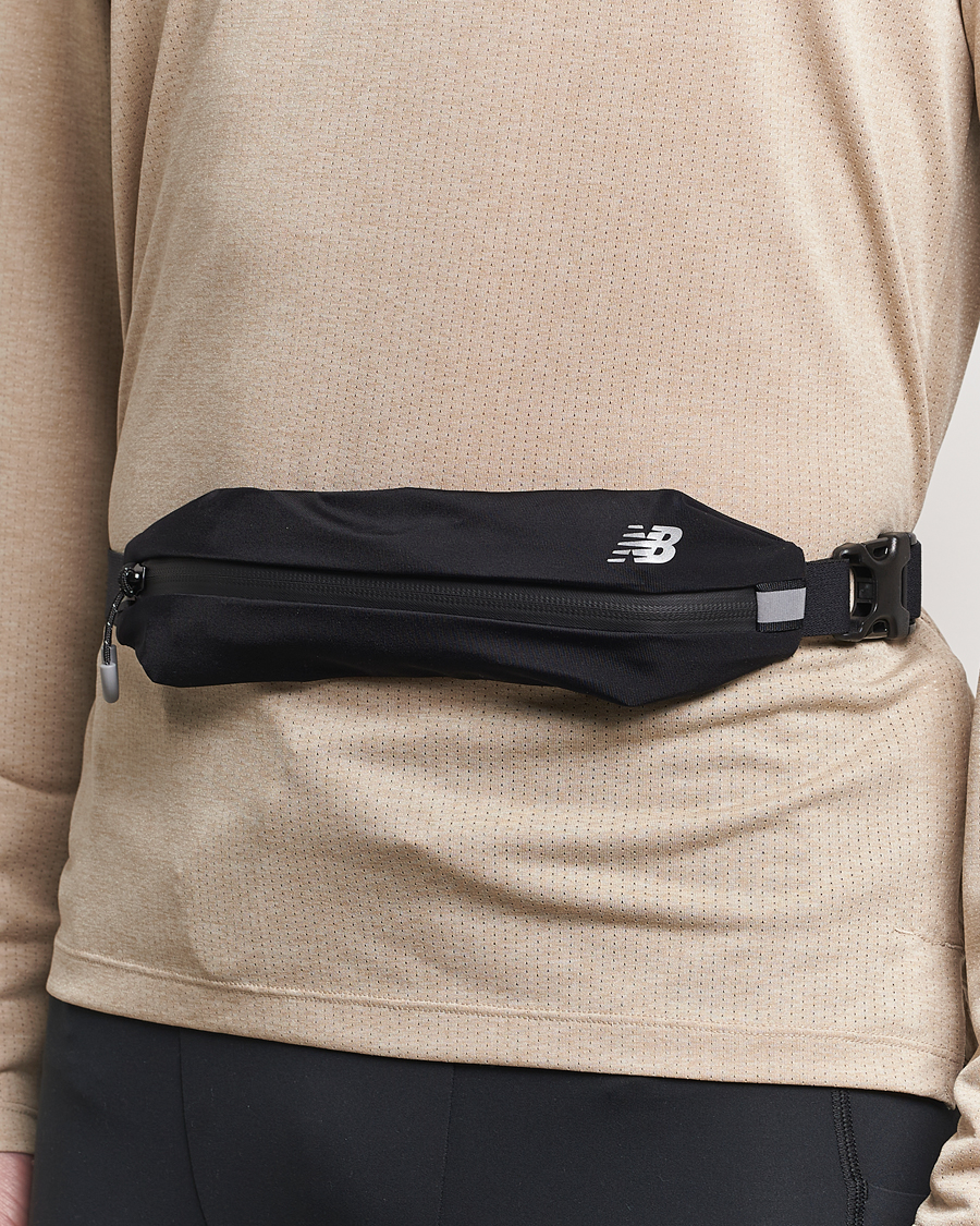 Herre | Tilbehør | New Balance Running | Running Stretch Belt Black