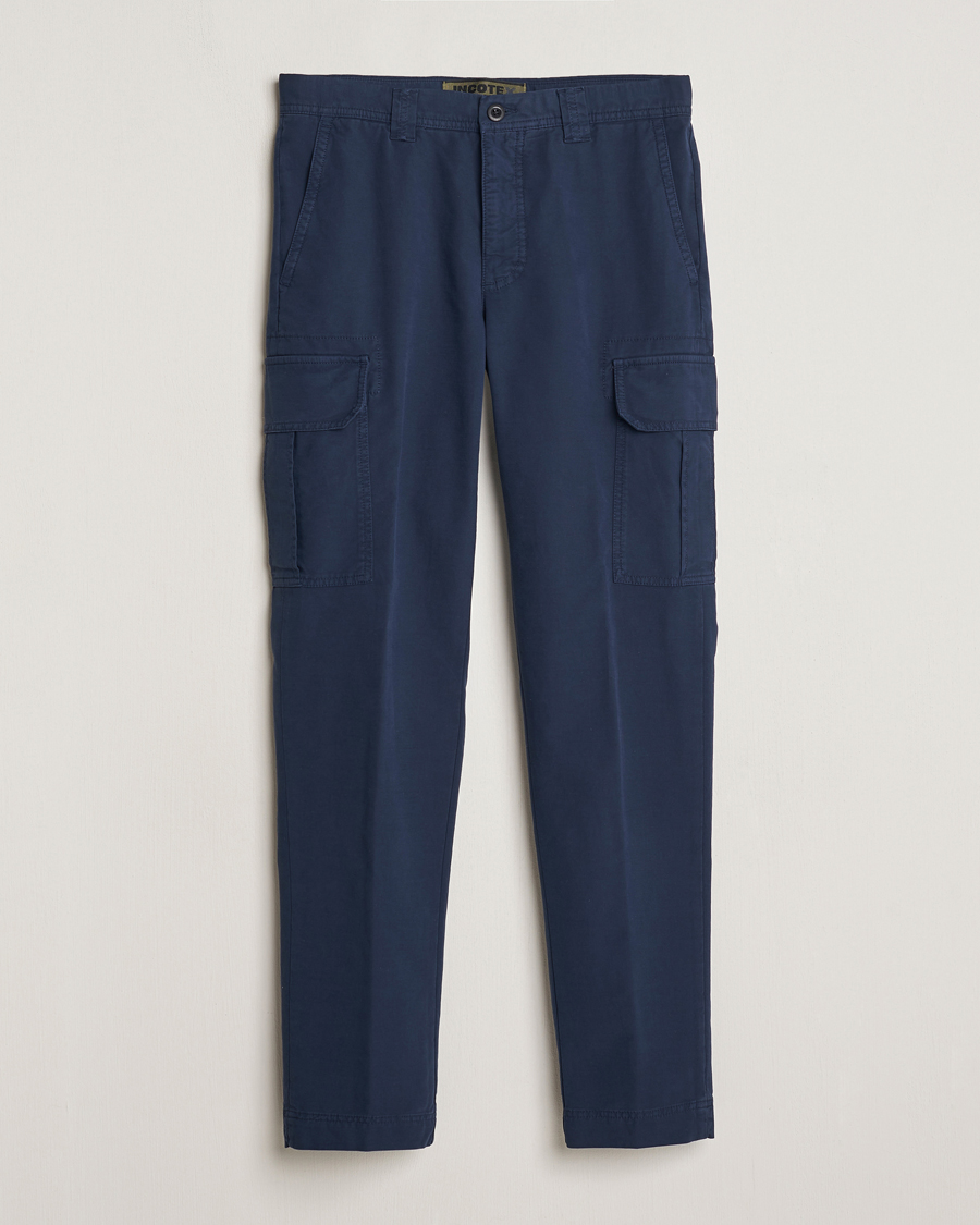 Herre | Bukser | Incotex | Slim Fit Cargo Pants Navy