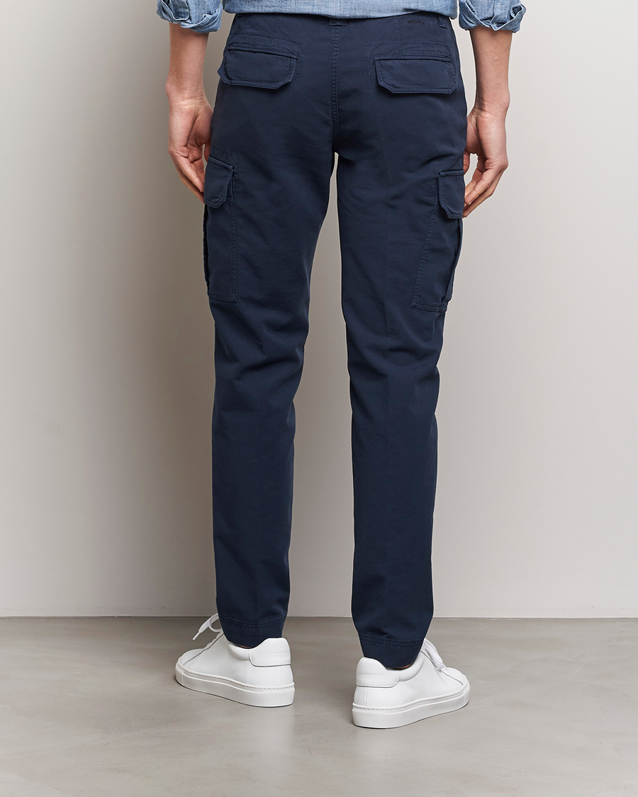 Herre | Bukser | Incotex | Slim Fit Cargo Pants Navy