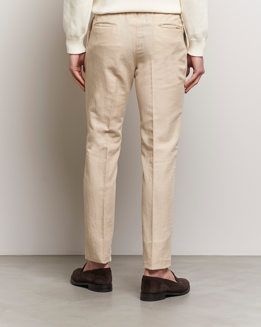 Herre | Bukser | Incotex | Slim Fit Chinolino Trousers Light Beige